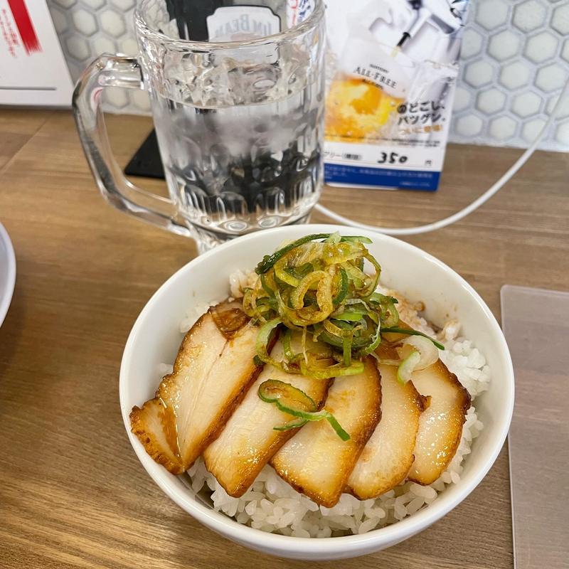 チャーシューライス(餃子の味よし 渋谷道玄坂店)