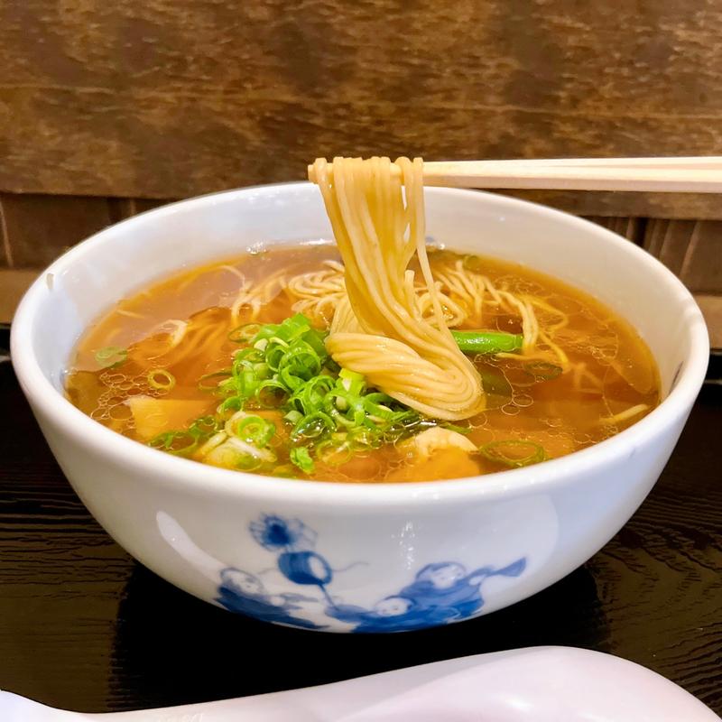 鳥そば(期間限定メニュー)(淺草來々軒)