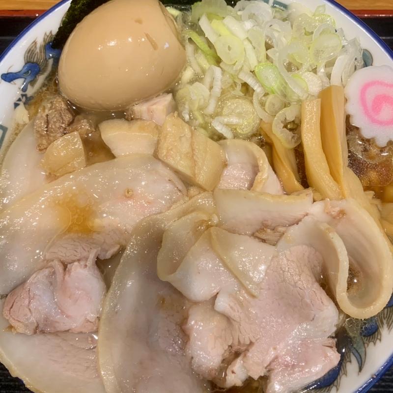 チャーシューメン＋味玉(らあめん舎鈴 神田大手町店)