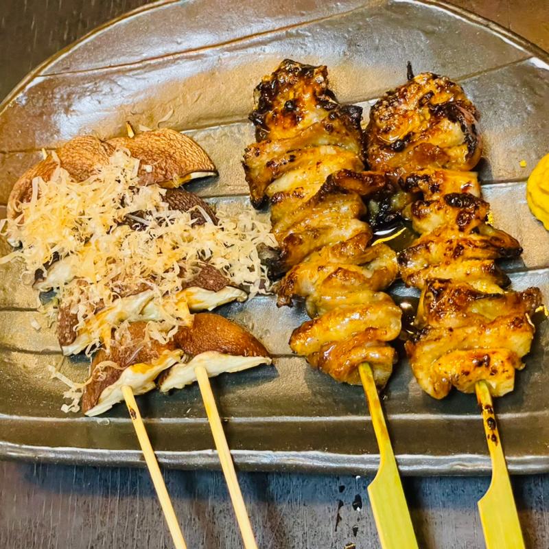 しいたけ串・皮(串ひろ )