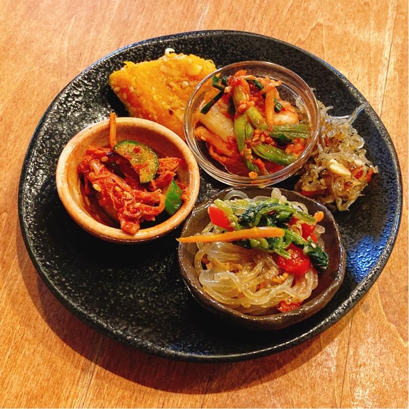 おかず5品(韓国料理　玉ちゃん家)