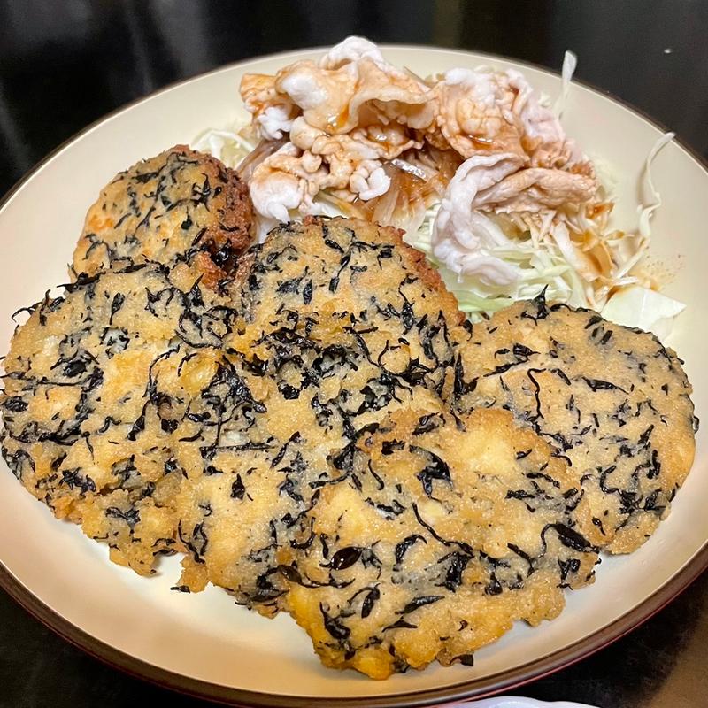 手作りひじきがんも(自宅)