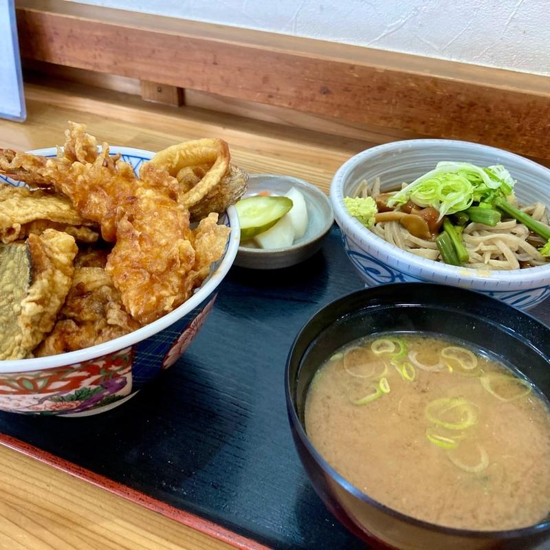 天丼セット(やぶ正 )