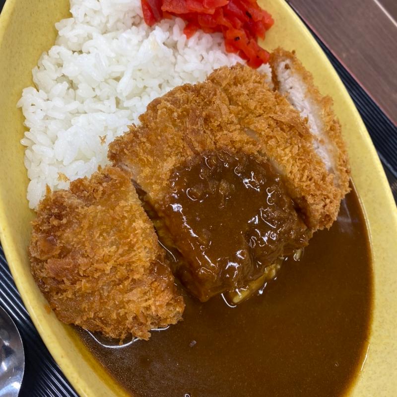 カツカレー(スナックコーナー・フードコート 西宮名塩SA上り)