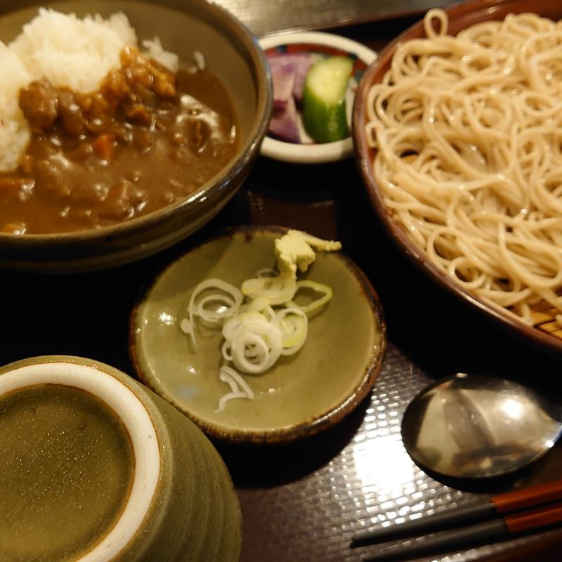 カレーライスセット(そば地酒処 司)
