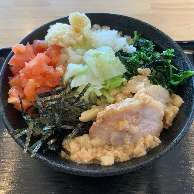 漆黒の冷麺(マゼの極みTHE FATTON)