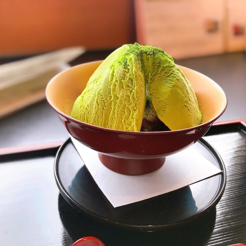 抹茶クリームぜんさい(漆の実 )