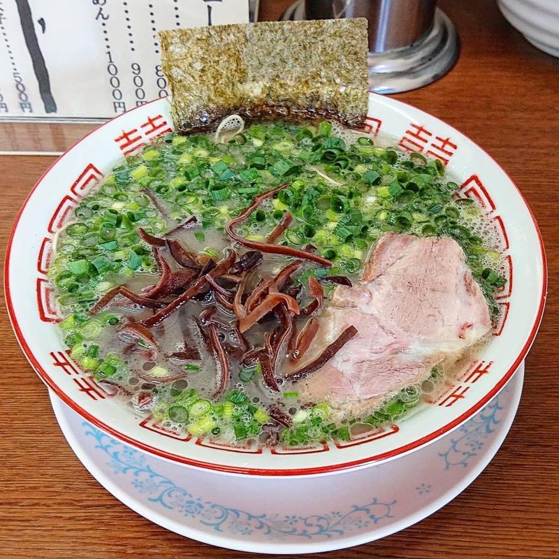 ねぎらーめん(博多長浜らーめん　もりや )