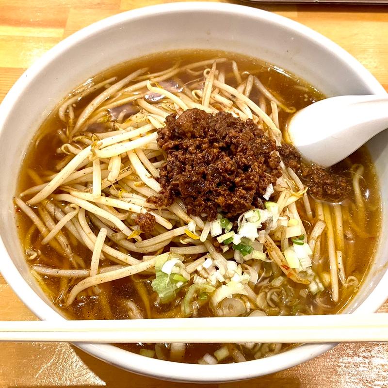 ピリ辛もやし麺(大衆中華 ちんまや)