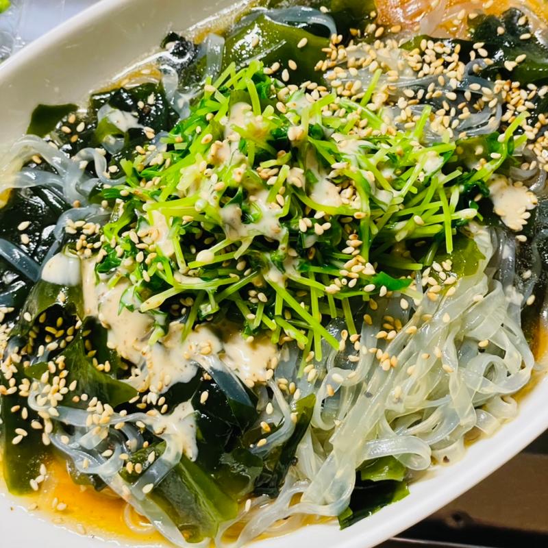 春雨サラダ(自宅)