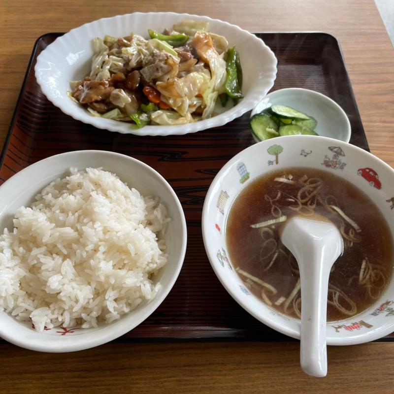 肉野菜炒め定食(大栄軒 )