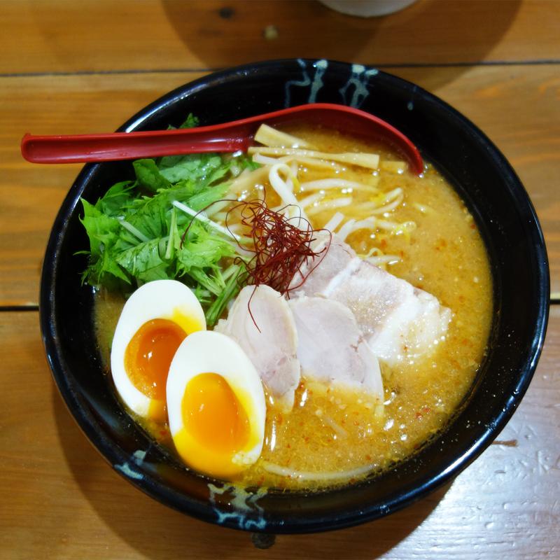 味玉味噌らぁめん(らぁめん高砂家)