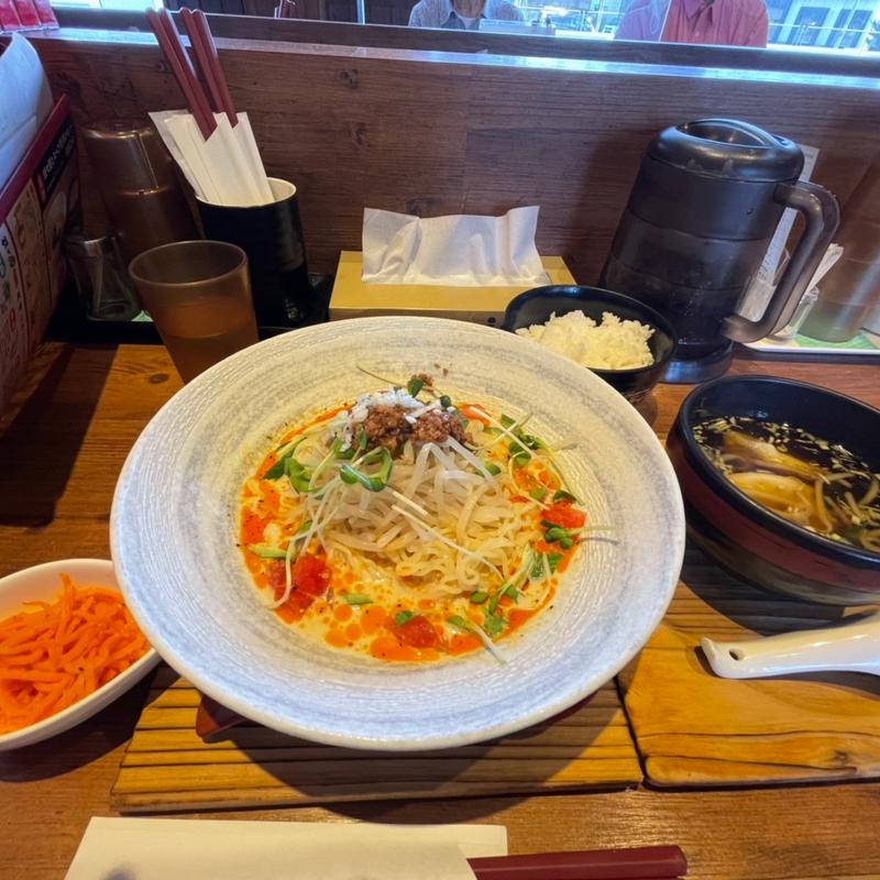 冷し坦々麺(担々麺 錦城 春日井店)