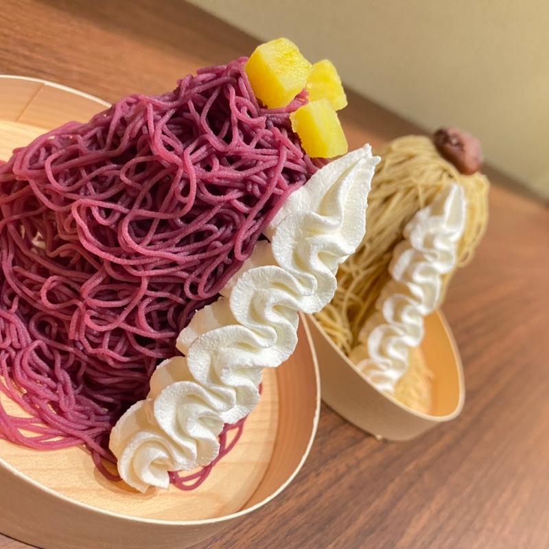 濃紫モンブランソフト(栗りん)