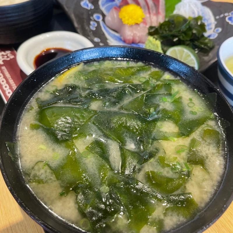 わかめ汁(味処 あらし)