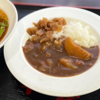 ハーフカレー(大衆食堂 半田屋 西線南七条店)