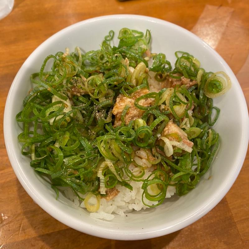 ネギライス(中華そば伊蔵八本店)