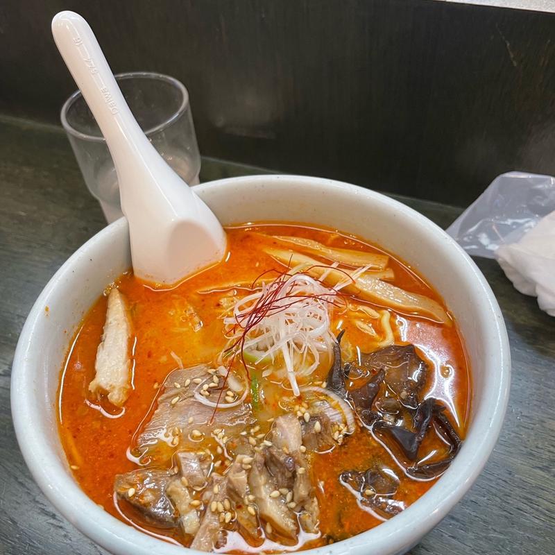 辛味噌らーめん(らーめん山頭火 美瑛店)