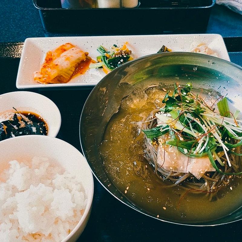 冷麺セット(水刺間)