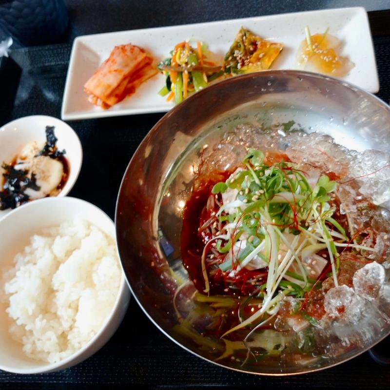 ビビン麺セット(水刺間)