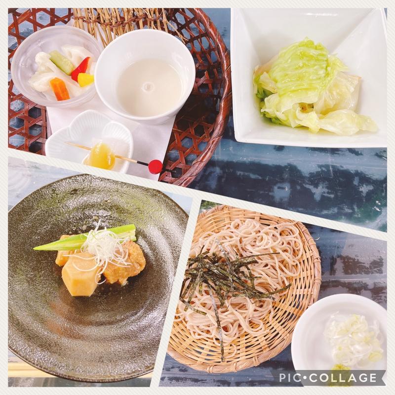 美味肉膳(石臼挽き蕎麦　東間)