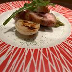 安曇野放牧豚バラ炭火焼