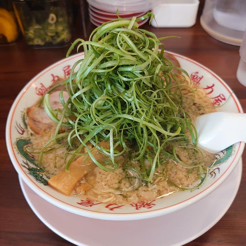 特製醤油九条ねぎラーメン(ラーメン魁力屋 取手店)