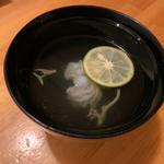 日向雫膳　お吸物(和食処 旬魚 日向雫 （ひむかしづく）)