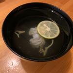 日向雫膳　お吸物(和食処 旬魚 日向雫 （ひむかしづく）)