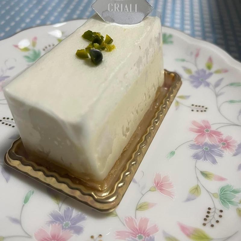 なめらかクリームチーズケーキ(パティスリーカフェ　ラ・メゾン・クリオール)