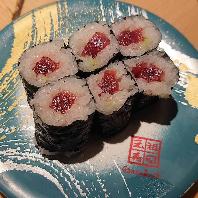 鉄火巻(元祖寿司 羽田空港第2ターミナル店)