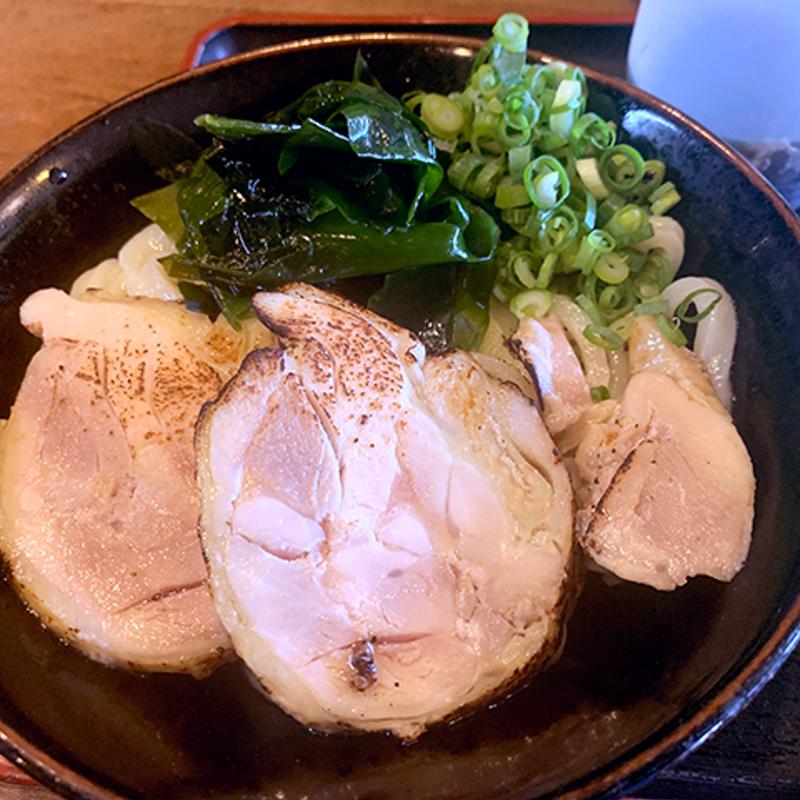 鶏チャー葱炙リャー(ヨコクラうどん )