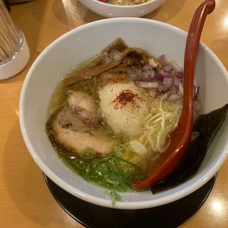 極みネギ塩ラーメン(麺屋 燕 静岡インター店)