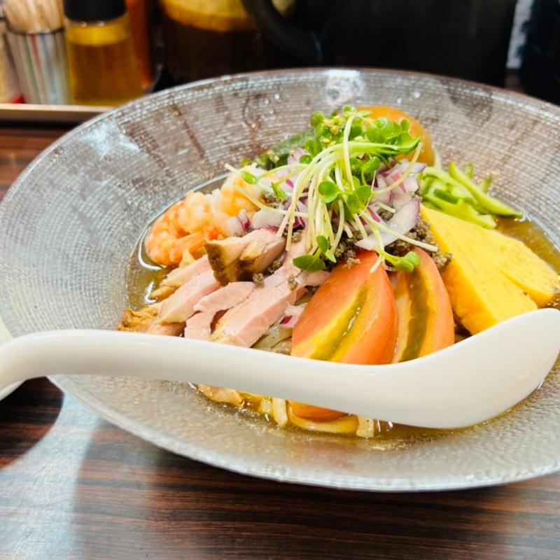 ら〜麺 あけどや ❤︎ あけどや夏麺 第6弾 ニポし冷し中華 2022(らー麺 あけどや )