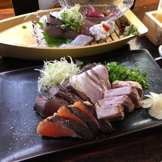 たたき盛り合わせ(居酒屋ちぎり )