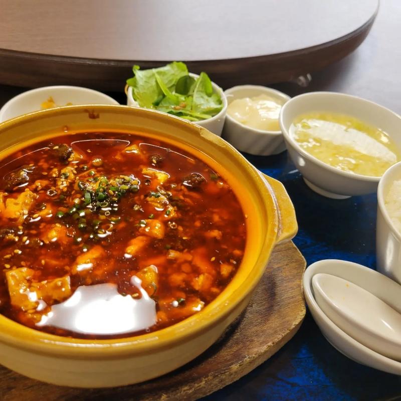 鹿肉麻婆豆腐セット(中国料理 北京館)