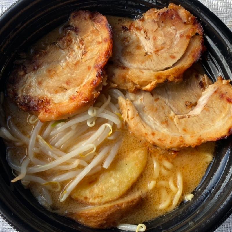 北海道味噌味噌漬け炙りチャーシュー麺(麺場 田所商店 城陽店)