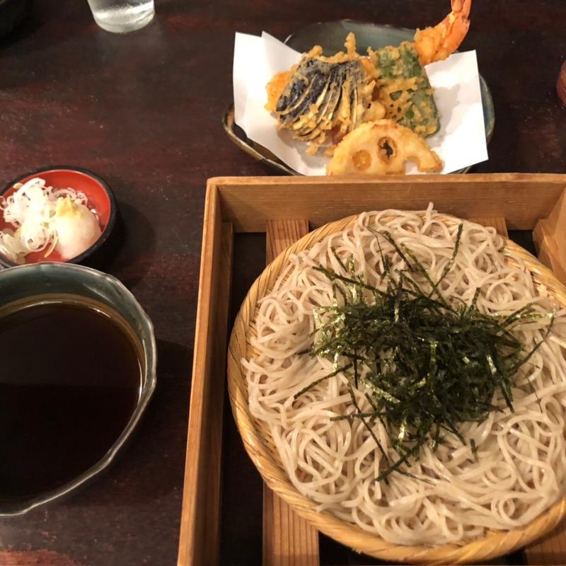 天ざるそば(寺方蕎麦 長浦)