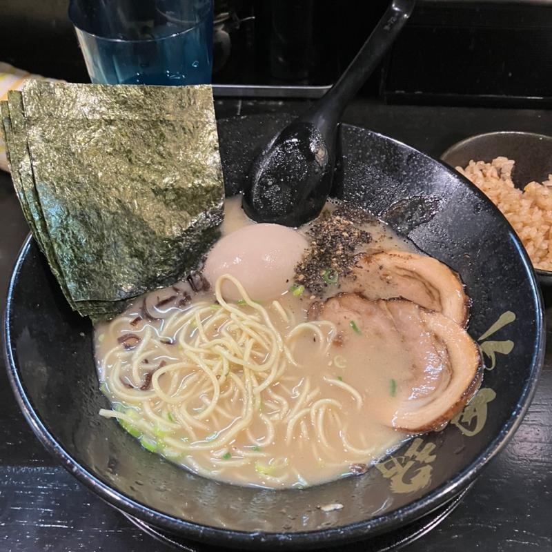 味玉塩中華そば(らーめん 次男坊 三鷹店)