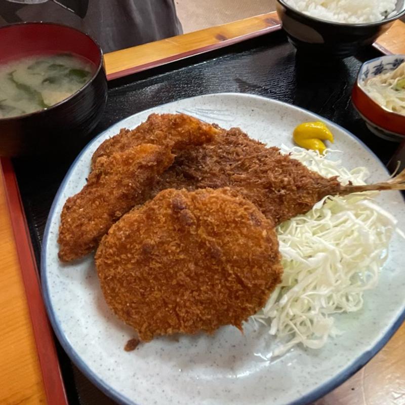 ミックス定食(長さん)