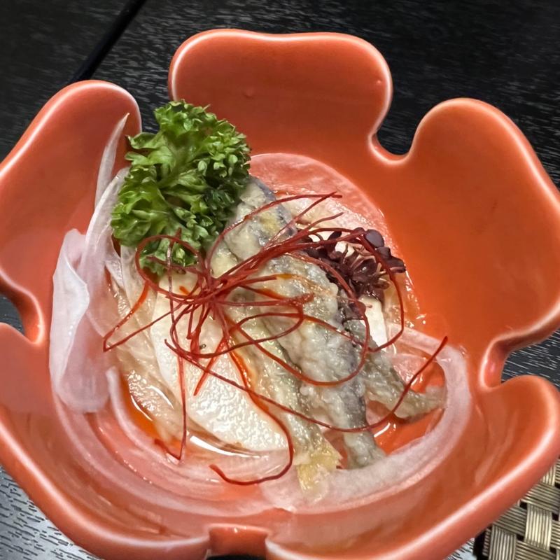 稚鮎の南蛮(下御殿 （シモゴテン）)