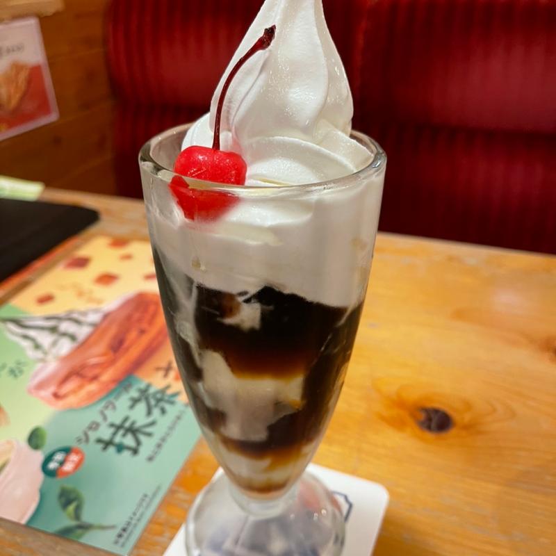コーヒーゼリー(コメダ珈琲店 三木平田店)