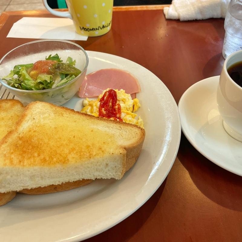 スクランブルとトーストセット(珈琲館 豊洲店)