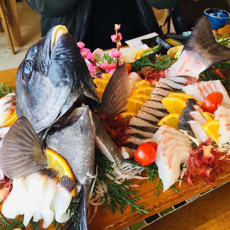 石鯛の舟盛り(ドライブイン潮騒 )