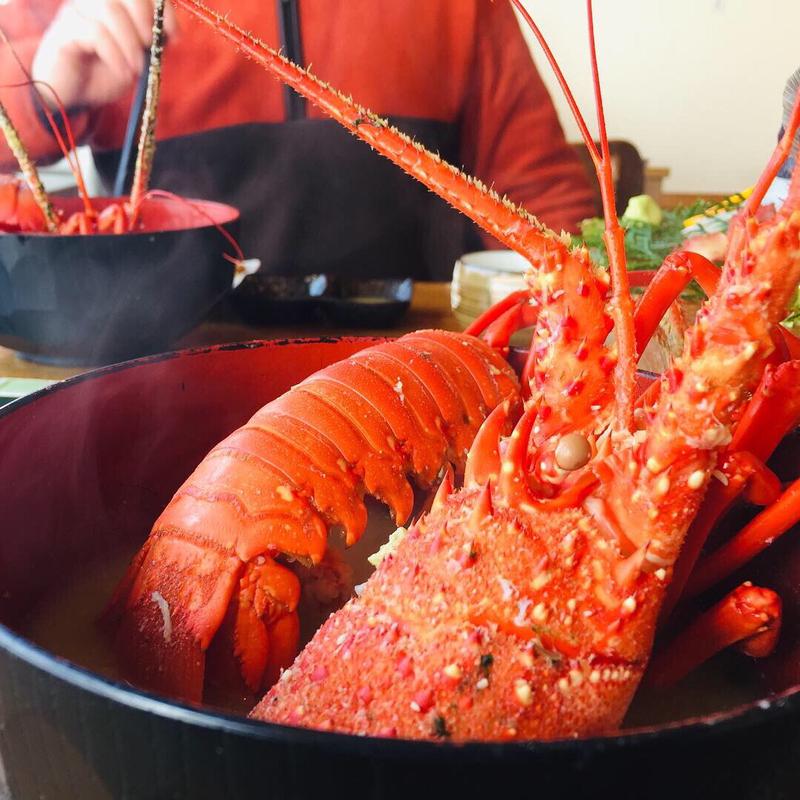 伊勢海老の味噌汁(ドライブイン潮騒 )