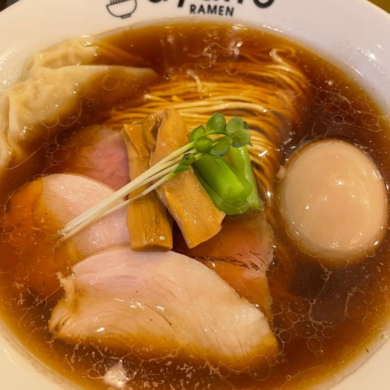 特製醤油そば(ayairo RAMEN)