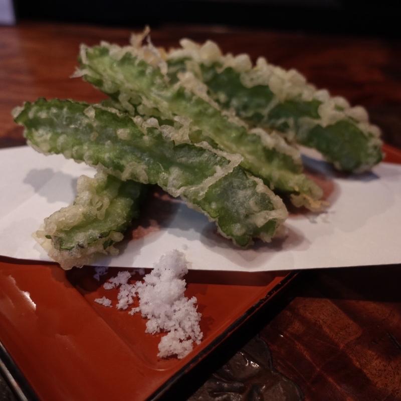 四角豆の天ぷら(茶里亭 （チャーリーテイ）)