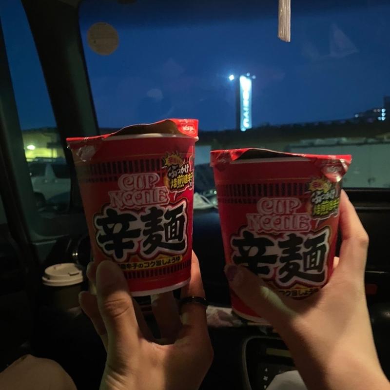 カップヌードル(どっこかのスーパーにて)