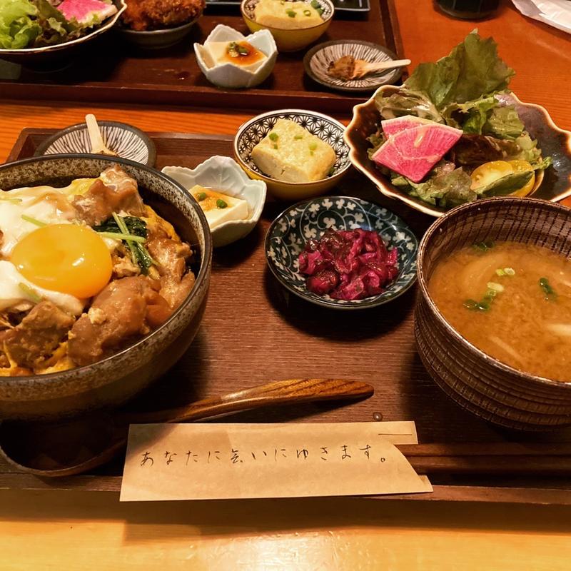 親子丼食べセット(あなたに会いにゆきます。)