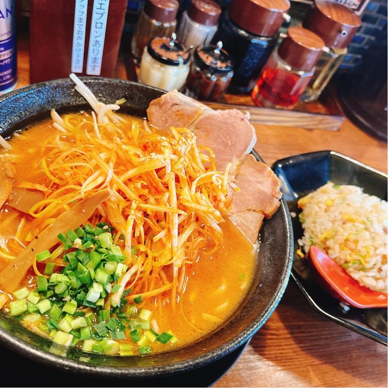 ネギ味噌ラーメン(らーめん すずらん )